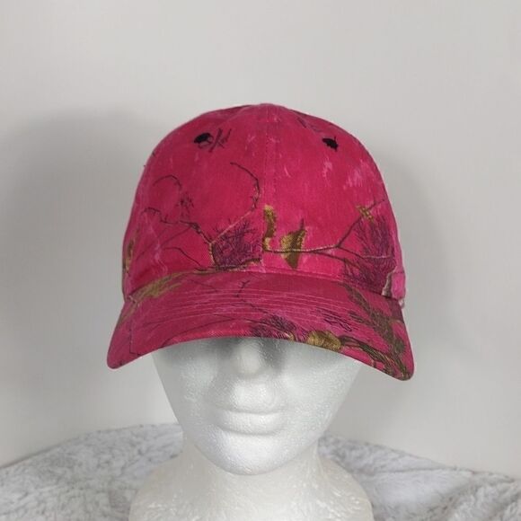 Realtree Pink Camo Ball Cap - Picture 2 of 8